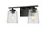 Saben 2-Light Vanity Matte Black (670|22102-MB)