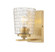 Saben 1-Light Wall Sconce Vintage Brass (670|22101-VB)