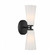 2-Light Wall Sconce in Matte Black (8483|M90109MBK)