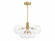 6-Light Chandelier in Natural Brass (8483|M100135NB)