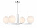 4 LIGHT CHANDELIER IN CHROME (8483|M100123CH)