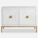 Uttermost Aiken White 2 Door Cabinet (85|50033)