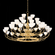 BRAHMA Chandelier (86|489-49-VB/BRZ)