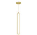 Sienna 24'' LED Pendant 19W 120V GD (1|SIEP24LAJD1GD)