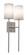 Rose 2 Light Sconce CB SN (1|ROSS1020CBSN)