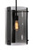 Dana 10'' Pendant Med Base 120V BK (1|DNAP10MBBK)
