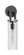 Houston 17'' Med Base Sconce,120V,BK (1|HOUS0517MBBK)