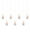Posh 7-Light Linear Multi-Drop Pendant (92|9000-1277)