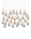 Posh 30-Light Linear Multi-Drop Pendant (92|9000-1275)