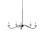 Saxon Small Black Chandelier (92|9000-1257)