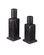 Lithos Black Candle Holder Set of 2 (92|1200-0952)