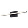 Ashburn 24 in. Integrated LED Matte Black Bath Bar Vanity Light White Shade (51|W0465)