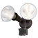 6.75-in. 2 Light Outdoor Motion Sensor Security Flood Light Bronze (51|T0693)