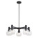 Marshall 27-in. 5 Light Chandelier Matte Black (51|H0296)