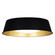 Beacon Hill LED 13-in. Flush Mount Matte Black and Satin Gold (51|C0303)