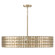 4-Light Medallion Chandelier in Champagne Brass (42|454141HB)