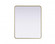 R Corner Mirror 30''x36''x2'' Brass (758|MR8A3036BRA)