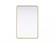 R Corner Mirror 28''x42''x2'' Brass (758|MR8A2842BRA)