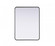 Contour Metal Rectangle Mirror 27x36 in Black (758|MR8A2736BLK)