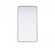 Contour Metal Rectangle Mirror 22x40 in Silver (758|MR8A2240SIL)