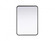 Contour Metal Rectangle Mirror 22x30 in Black (758|MR8A2230BLK)