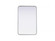 Contour Metal Rectangle Mirror 20x30 in Silver (758|MR8A2030SIL)