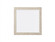 Rectangle Cornhusk Mirror 40x40 in Linen White (758|MR4A4040LN)