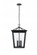 Outdoor Hanging L14'' W14'' H22'' L3 Black (758|OD334H22BK)