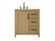 Vanity Cabinet 1Dr 3Dw 32x21.5x35 Linen Oak (758|VF29532LO)