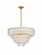 Emilia Hang D25''H15'' E12 L8 Satin Gold (758|1780D25SG)