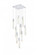 Aurora 20 inch Pendant in Chrome (758|2088D20C)