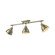 Yep by Golden Lighting Duncan 3-light Semi-Flush Mount in Aged Brass (36|3602-3SF AB-AB)