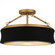 Quoizel Semi-Flush Mount (26|QSF6801MBK)