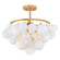 Medium Semi-Flush Mount (88|FR41563DA)