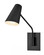 Medium Swing Arm Single Light Sconce (87|48310BK)