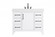 42 inch Single Bathroom Vanity In White (758|VF60642WH)