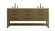 72 inch Double Bathroom Vanity in Chestnut Brown (758|VF60572DMCB)