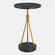 Uttermost Rosston Black Marble Accent Table (85|50066)
