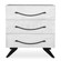 Uttermost Vivi 3 Drawer White Chest (85|50013)