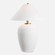 Uttermost Merriton Matt White Table Lamp (85|30451)