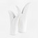 Uttermost Leafscape White Vases Set/2 (85|18222)