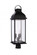 Bent Tree 3 Light Outdoor Post Mount in Midnight (20|ZA7225-MN)