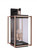 Metalwork 4 Light Extra Large Outdoor Wall Lantern in Midnight/Satin Brass (20|ZA6534-MNSB)