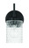 Claire 1 Light Wall Sconce in Flat Black (20|60501-FB)