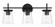 Connell 3 Light Vanity in Flat Black (20|60403-FB)