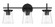 Connell 3 Light Vanity in Flat Black (20|60403-FB)