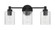Lyndsey 3 Light Vanity in Flat Black (20|60203-FB)