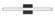 Trim 1 Light 24'' LED Vanity in Flat Black (20|10124FB-LED)