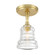 Gregory 5'' Aged Brass Semi Flush Mount (205|GRG-1040-AG_CEILING)