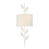 Broche 8.5'' Matte White Sconce (205|501-MT)